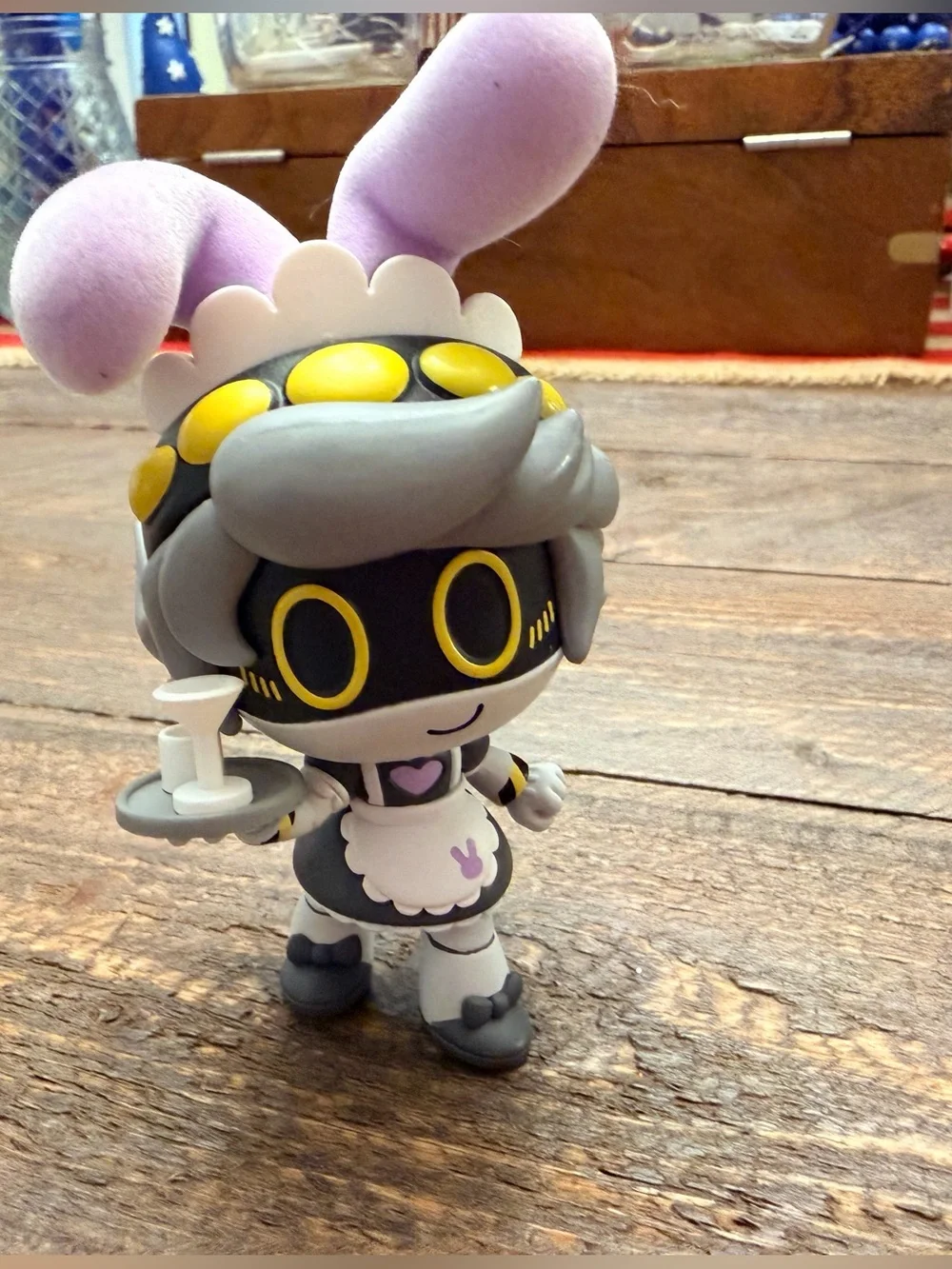 Glitch Murder Drones Animiniz Maid N Figure - EUC Midnight Mischief 3” collector